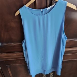 Lush blue long tank Sz XXL